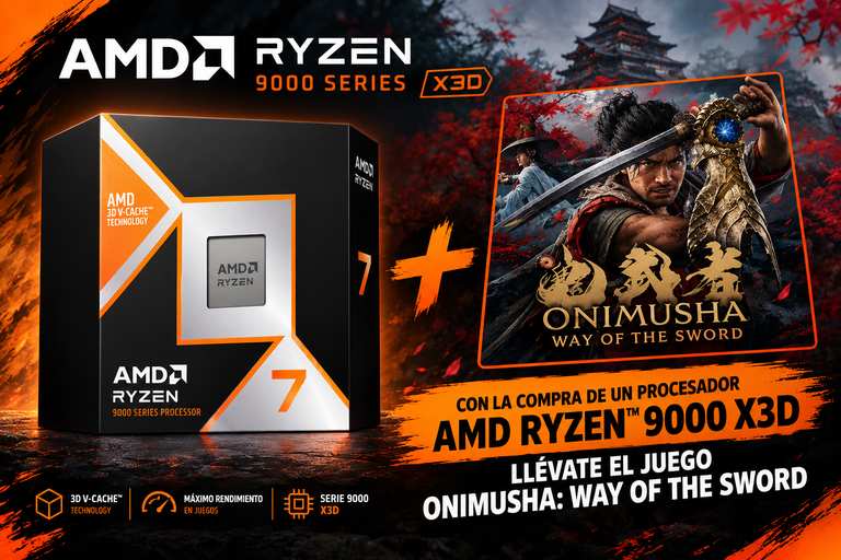 Imagen de Procesador AMD Ryzen 7 9800X3D Box