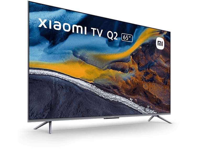 TV QLED 65" - Xiaomi TV Q2, QLED 4K Ultra HD, Dolby Vision IQ, HDR10, Dolby Atmos, Smart TV, DVB-T2 (H.265), Plateado