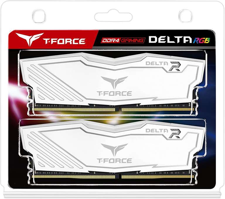TeamGroup T-Force Delta RGB 16GB Kit (2x8GB) RAM DDR4 3200 CL16 (También en Amazon)