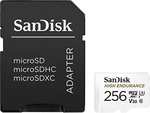 SanDisk High Endurance 256 GB Tarjeta microSD