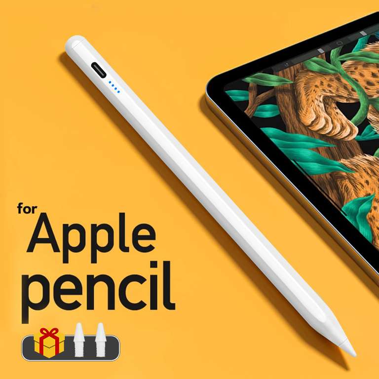 Lápiz Táctil Pen para Apple iPad con Inclinación & Rechazo de Palma