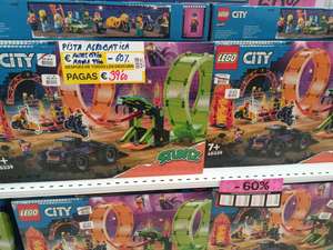 Lego City 60339 Stuntz pista acrobatica doble rizo (Outlet Carrefour Dos Hermanas)