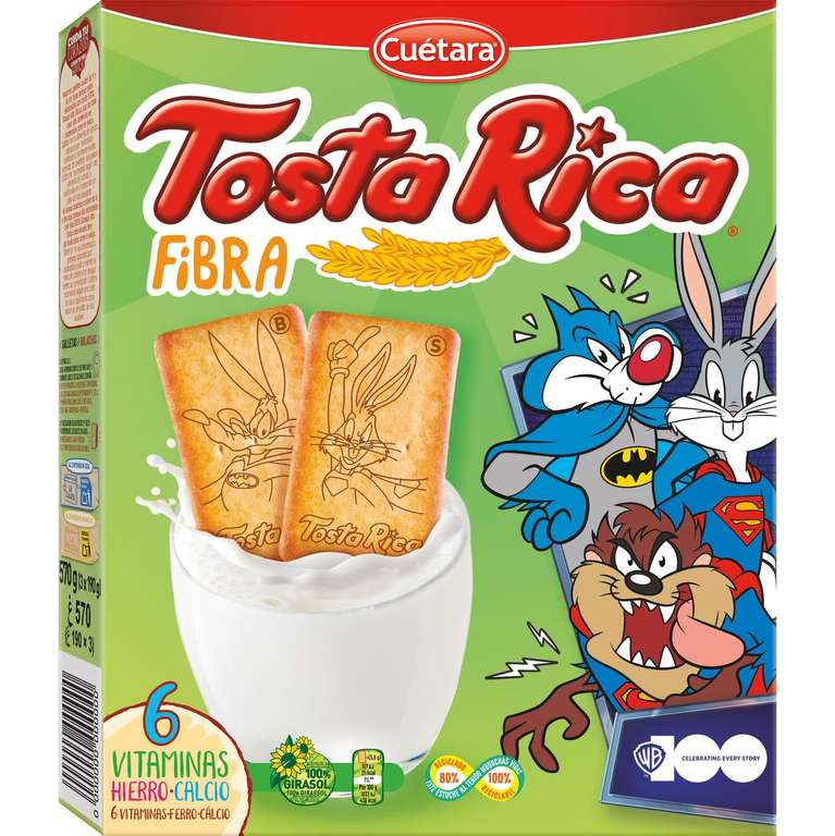 Tosta Rica fibra 570g