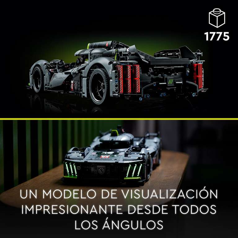 LEGO 42156 Technic Peugeot 9X8 24H Le Mans Hybrid Hypercar [También en Toysrus]