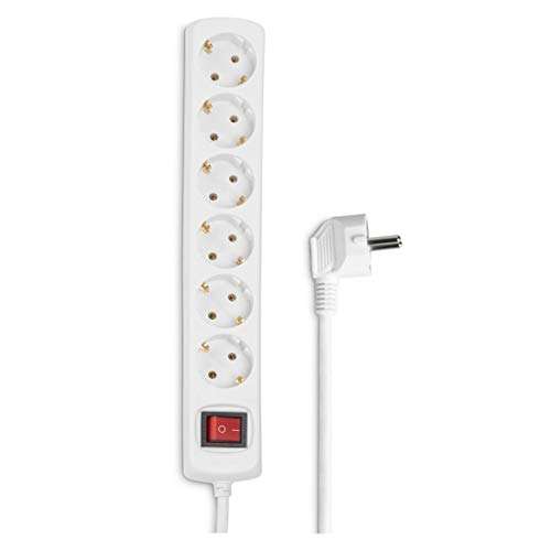 Ladron Enchufes con Interruptor, Regletas de Pared Proteccion Sobretension  con USB C, Enchufe Multiple con 4 Tomas y 3 USB -Cupón de 10 % » Chollometro