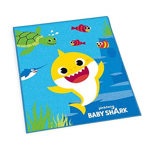 Baby Shark - Alfombra (100 x 120 cm)