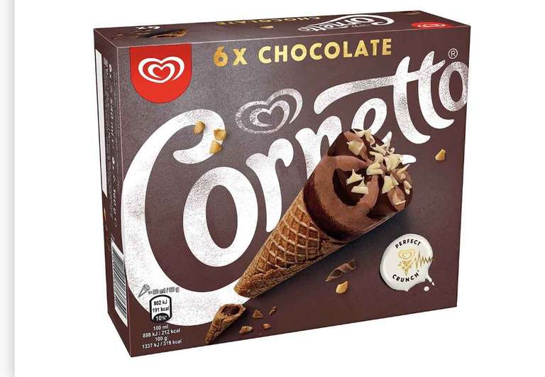 6 Cornetto chocolate por solo 2.99€