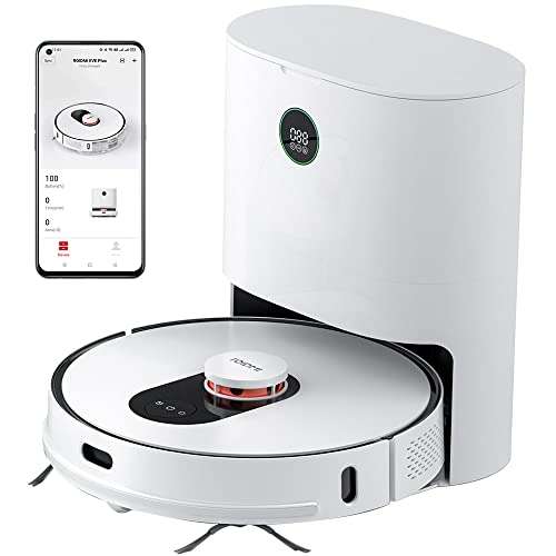 ROIDMI Eve Plus Robot Aspirador con Vaciado automático,Fregar y aspirar,navegación  láser LDS, mapeo navegación Inteligente » Chollometro
