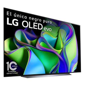 TV OLED EVO 83" LG OLED83C34LA (+Cupón 550€ & 3 Meses Apple Tv+) 120Hz | 4xHDMI 2.1 | Dolby Vision & Atmos | DTS