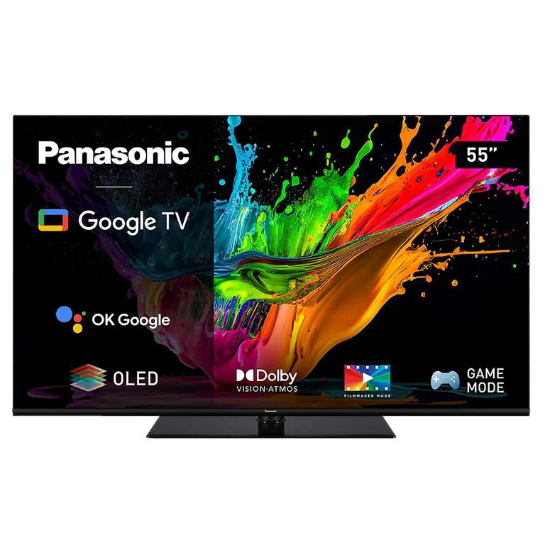 [SOLO DESDE APP] TV OLED 55" Panasonic TX55MZ800E | Google TV | 60Hz, 3xHDMI 2.0b | HDR10+/HDR10/HLG/Dolby Vision