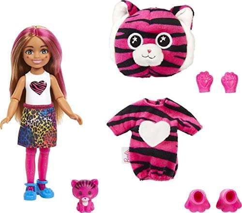 Barbie Chelsea Cutie Reveal Serie Amigos de la jungla