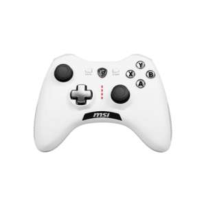 MSI FORCE GC20 V2 USB 2.0 GAMEPAD - CONTROLLER (color blanco y color negro)