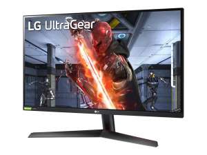 LG 27GN800-B - Monitor Gaming UltraGear 27 pulgadas, Panel NanoIPS: 2560x1440p, 16:9, 350 CD/m², 1000:1, 144Hz, 1ms, DPx1, HDMIx2, NVIDIA