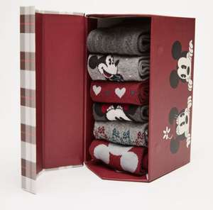 Pack 6 calcetines algodón Mickey Mouse