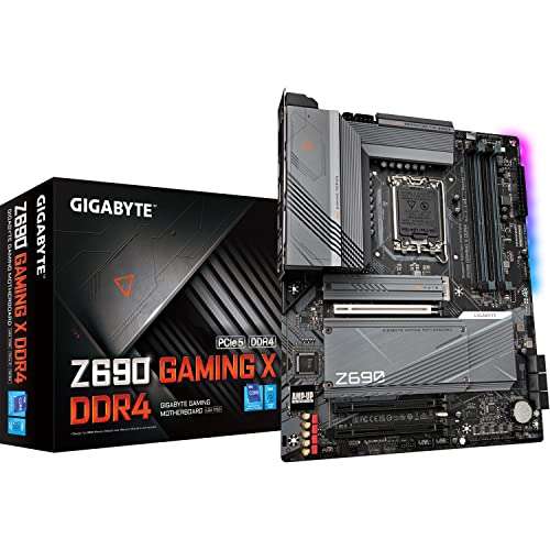 Gigabyte Z690 GAMING X DDR4 ATX - 12th Gen Intel Core Processors (LGA 1700), DDR4-5333MHz(OC)