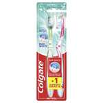 Colgate Max White - Cepillo de dientes medio (1 paquete de 2 unidades)
