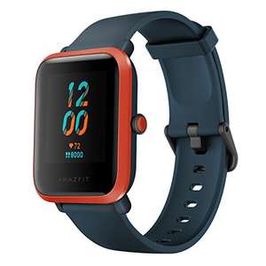 Amazfit Bip S Smartwatch 5ATM GPS GLONASS -Reloj inteligente con bluetooth y conectividad con Android e iOS - Version Global (Naranja)