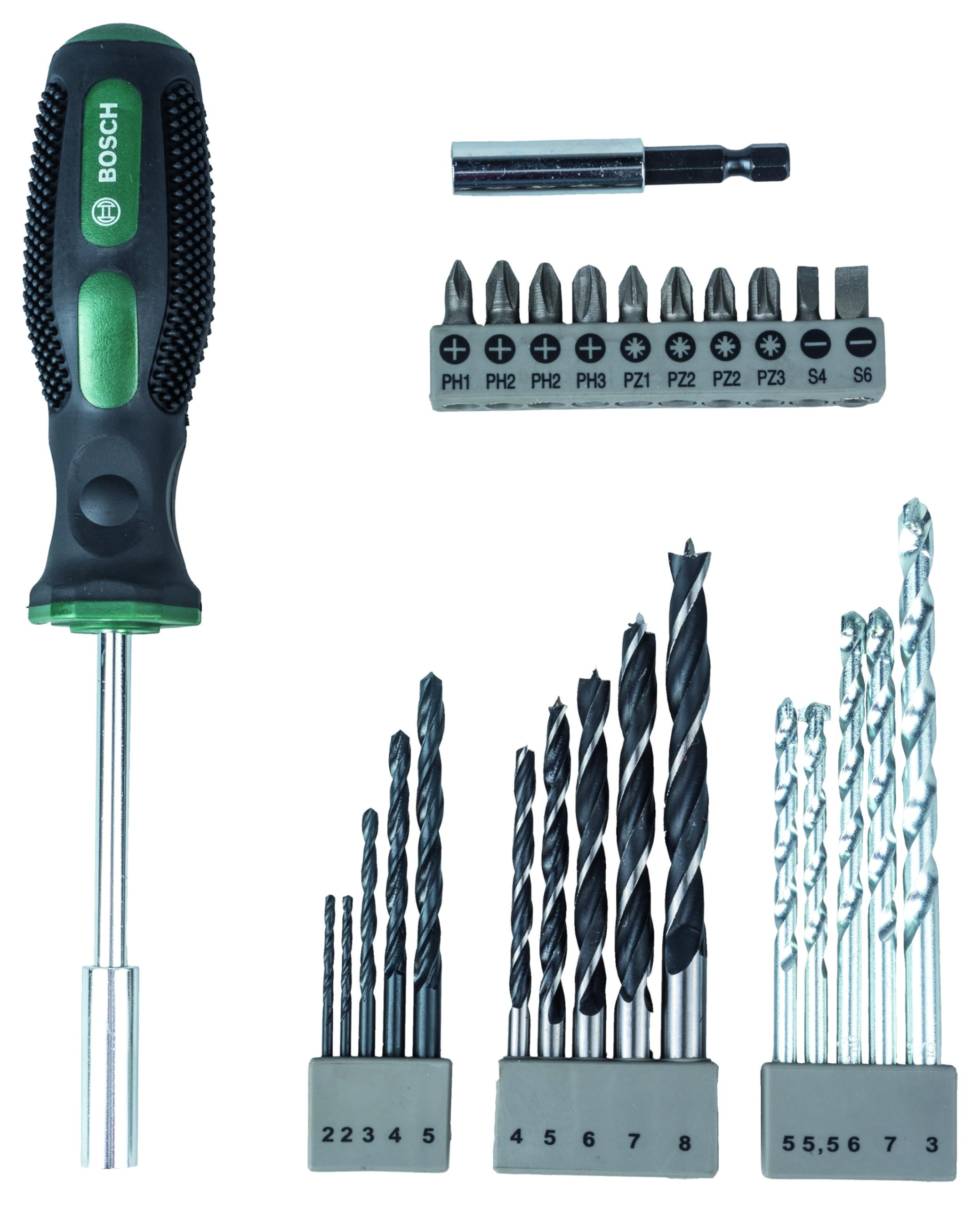 Bosch, Kit básico de puntas y brocas para bricolaje
