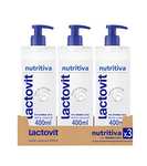 Lactovit - Pack de 3 - Leche Corporal Nutritiva con Protein Calcium y Manteca de Karité, para Pieles Normales y Secas