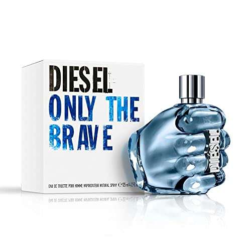 Diesel Only The Brave, Eau de Toilette para Hombre en Vaporizador Spray, Fragancia Fresca 125 ml.