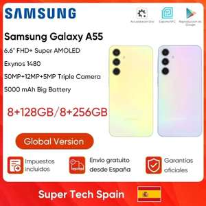 Samsung Galaxy A55 5G 8GB/128GB (256GB - 358€) [PLAZA]