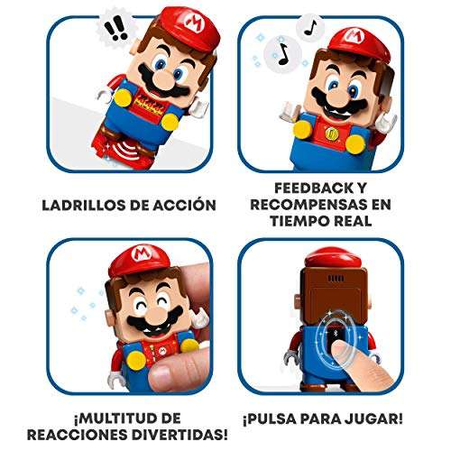 LEGO 71360 Super Mario Pack Inicial: Aventuras con Mario, Set Interactivo con Figuras