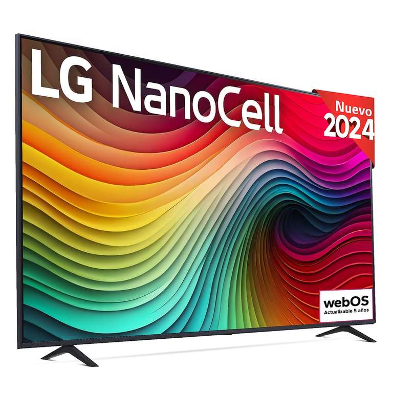 TV LED NanoCell 189cm (75") LG 75NANO81T6A 4K con Smart TV WebOS24
