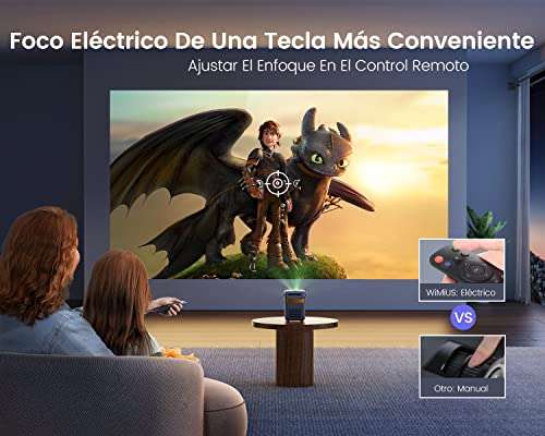 WiMiUS Proyector DLP WiFi con descuento de 80€ » Chollometro