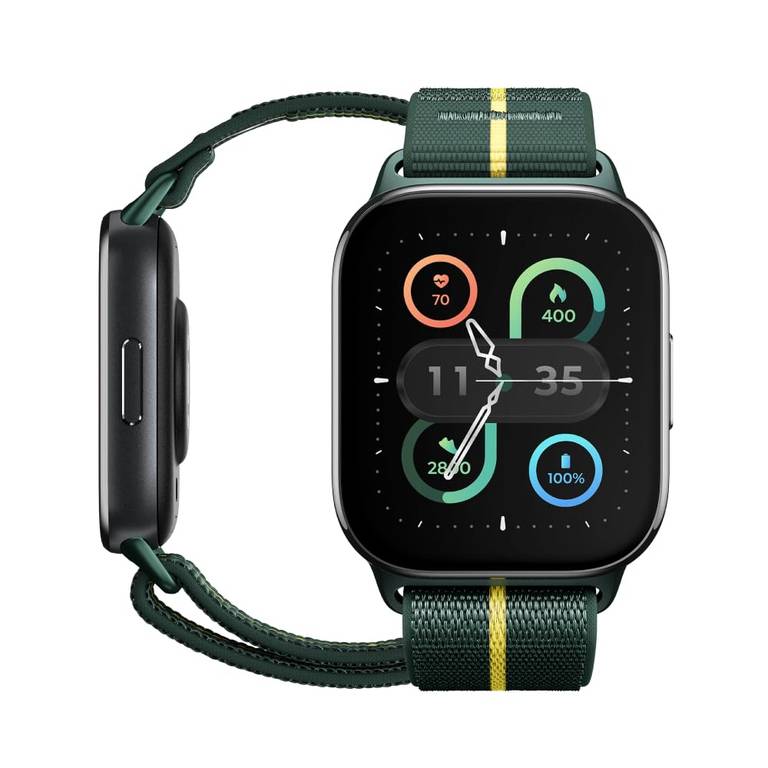 Smartwatch Moto Watch fit (OLED 1.9″, Aluminio, GPS, 16 Días Batería, Color Pantone Trekking Green)