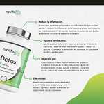 Detox adelgazante potente. Detox depurativo aloe vera cápsulas | Elimina toxinas, pierde volumen, limpieza colon. Mejora la digestión