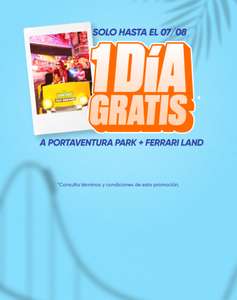 Portaventura park + Ferrari land 2 días