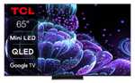 TV QLED 65" - TCL 65C835 | FALD VA MiniLED, 320 zonas | 4K@144Hz | Google TV, Sound by Onkyo, HDR10+, Dolby Vision