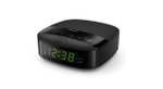 Philips Radiodespertador R3205/12 FM Radio (Alarma Dual, Temporizador, Diseño Compacto, Radio Digital FM, Batería de Reserva)