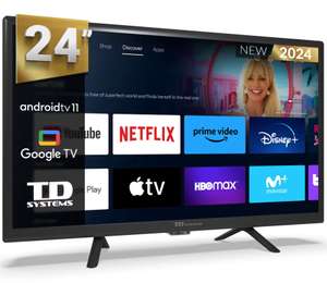 Smart TV 24'' HD - TD Systems PRIME24C19GLE [104,44€ NUEVO USUARIO]