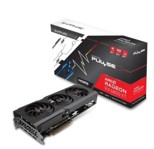 Sapphire PULSE AMD Radeon RX 6800 XT 16GB GDDR6