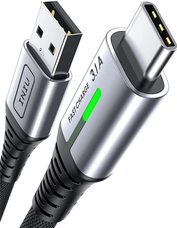 UGREEN Cable Micro USB Carga Rápida, Cable USB a Micro USB Nylon Trenzado,  Cable Cargador QC3.