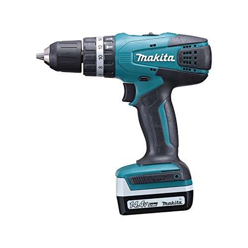 Makita HP347DWE - Taladro Percutor, incluye una bateria 14.4V Litio-Ion 1.1  Ah » Chollometro