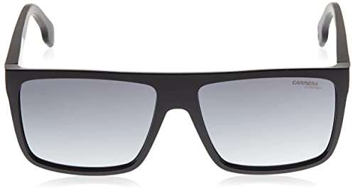 Carrera 5039/S 9O 807 Gafas de Sol, Negro (Black/Dark Grey SF), 58 Unisex Adulto