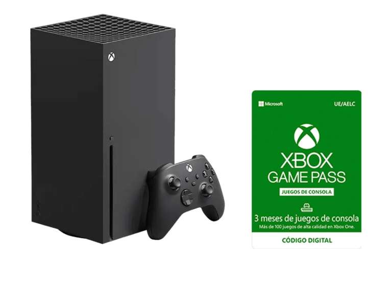 Xbox Series X + 3 meses de Xbox Game Pass