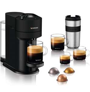 De'Longhi Nespresso Vertuo Next ENV120.BM, Cafetera Automática de Cápsulas con Sistema de Preparación con un Solo Toque