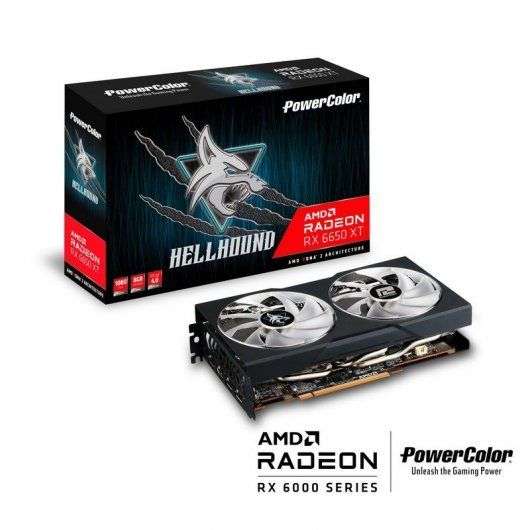 PowerColor Hellhound AMD Radeon RX 6650XT 8GB GDDR6 + MES DE GAMEPASS GRATIS