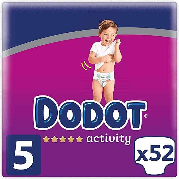 Dodot Activity Pañales Bebé, Tallas 4 y 5.