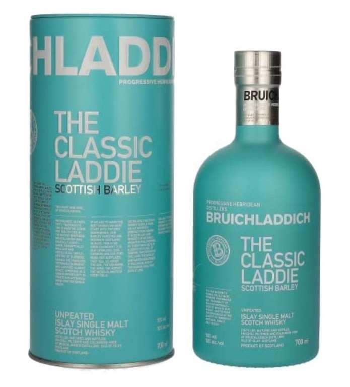 BRUICHLADDICH - Whisky The Classic Laddie Scottish Barley, Whiskey Escocés 0.7L