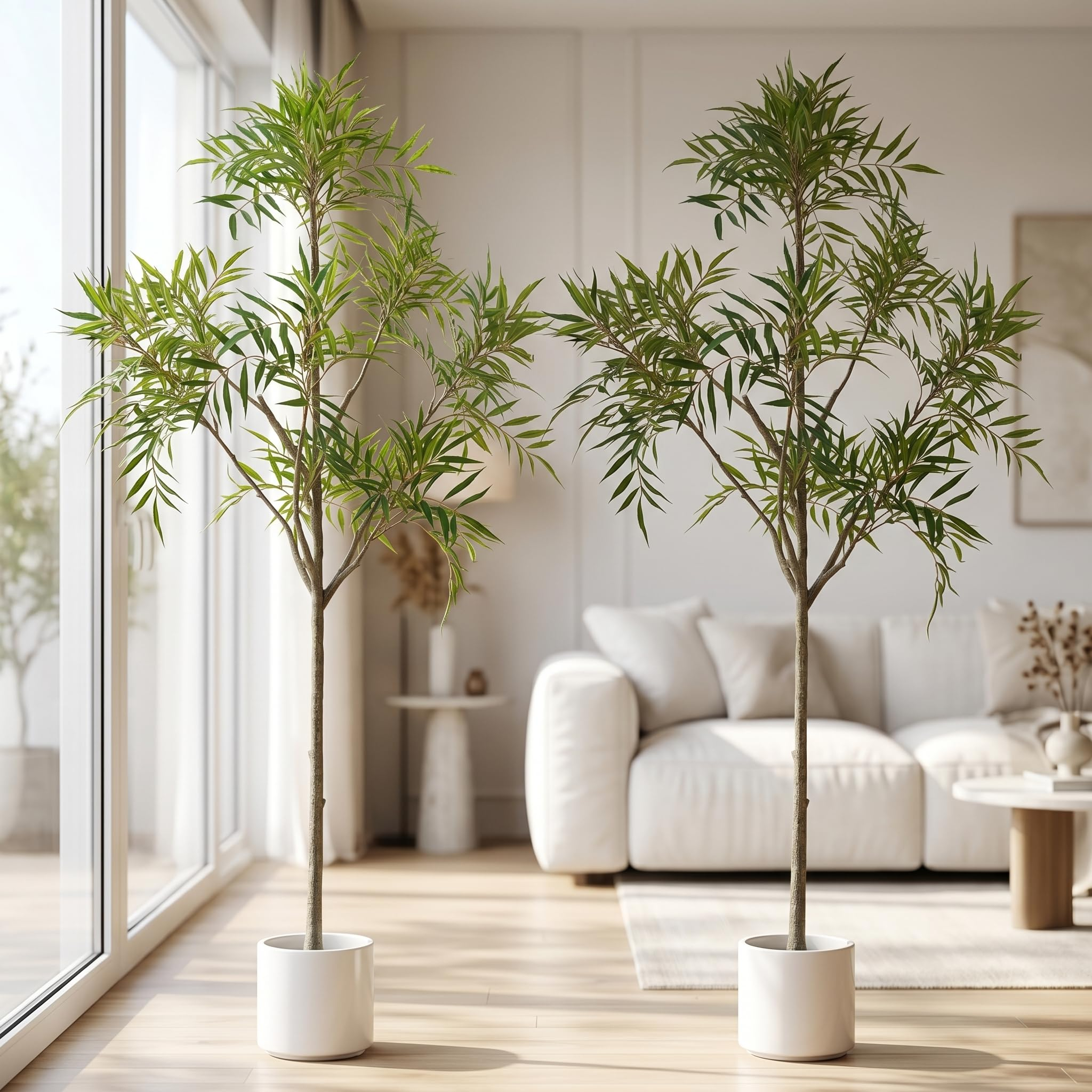 2 Plantas Artificiales Grandes 180cm Realistas