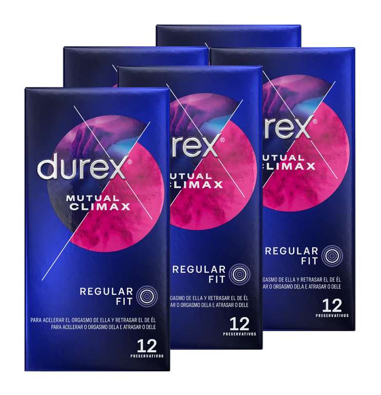 60X Preservativos Durex Mutual Climax