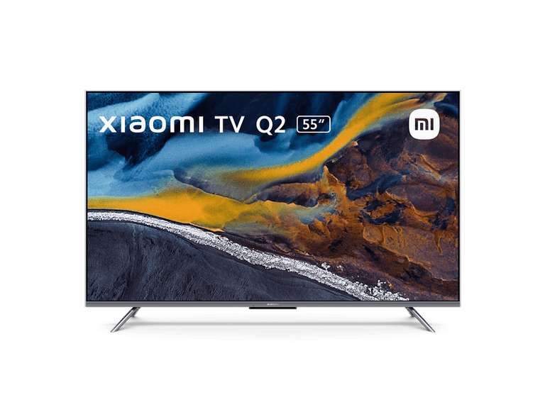 TV QLED 55" - Xiaomi TV Q2, QLED 4K Ultra HD, Dolby Vision IQ, HDR10, Dolby Atmos, Smart TV, DVB-T2 (H.265), Plateado
