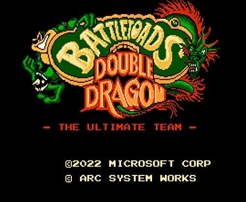 Battletoads & Double Dragon Nes cartucho 8 bits edicion limitada