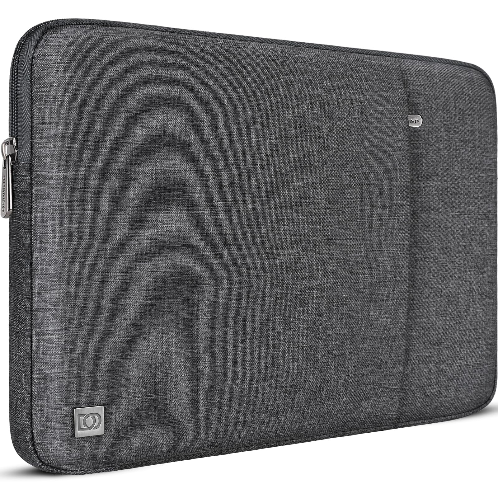 DOMISO Funda para portátil, Funda MacBook Air/Pro de 13 Pulgadas, para MacBook Neo A18 Pro, iPad Air, Funda Impermeable, Gris Oscuro