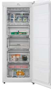 Congelador vertical Candy de 160 litros y 5 cajones UPRIGHT - CMIOUS 5142WH/N