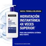 (Pack de 2 X 750 ml), Neutrogena Hidratación Profunda Absorción Inmediata hidratante corporal con tecnología Pro-Ceramida y Glicerina